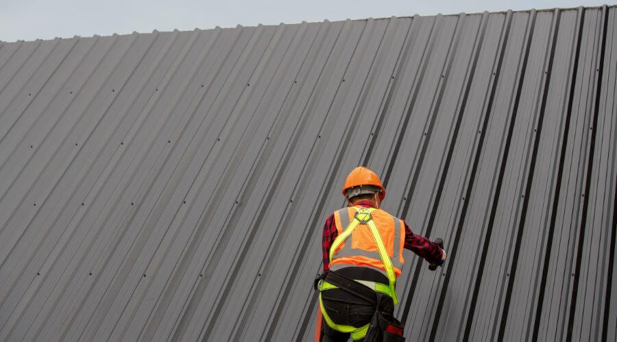 Professional metal roof installation services in Henderson, NE